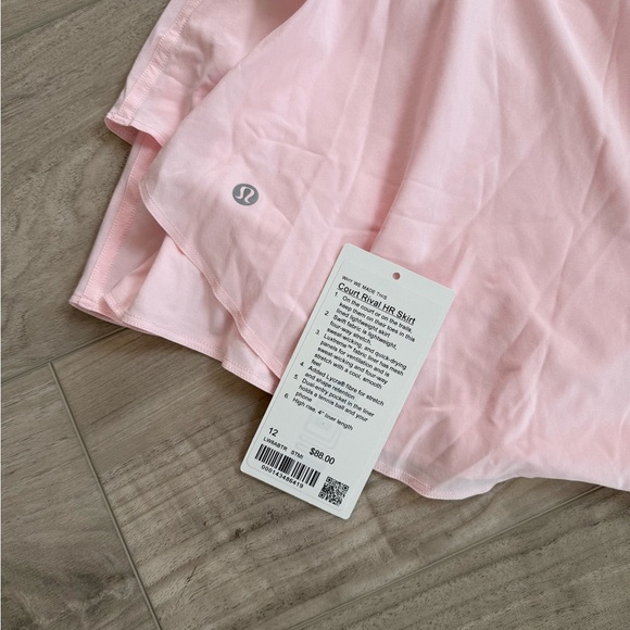 Lululemon Court Rivals High Rise Skort - Picture 2 of 2
